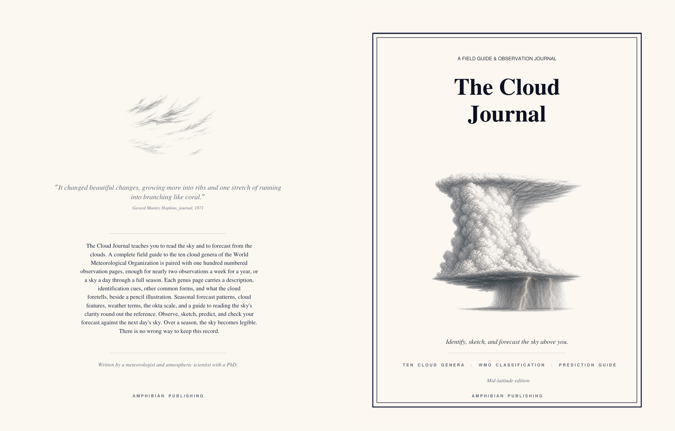 The Cloud Journal cover — Amphibian Publishing