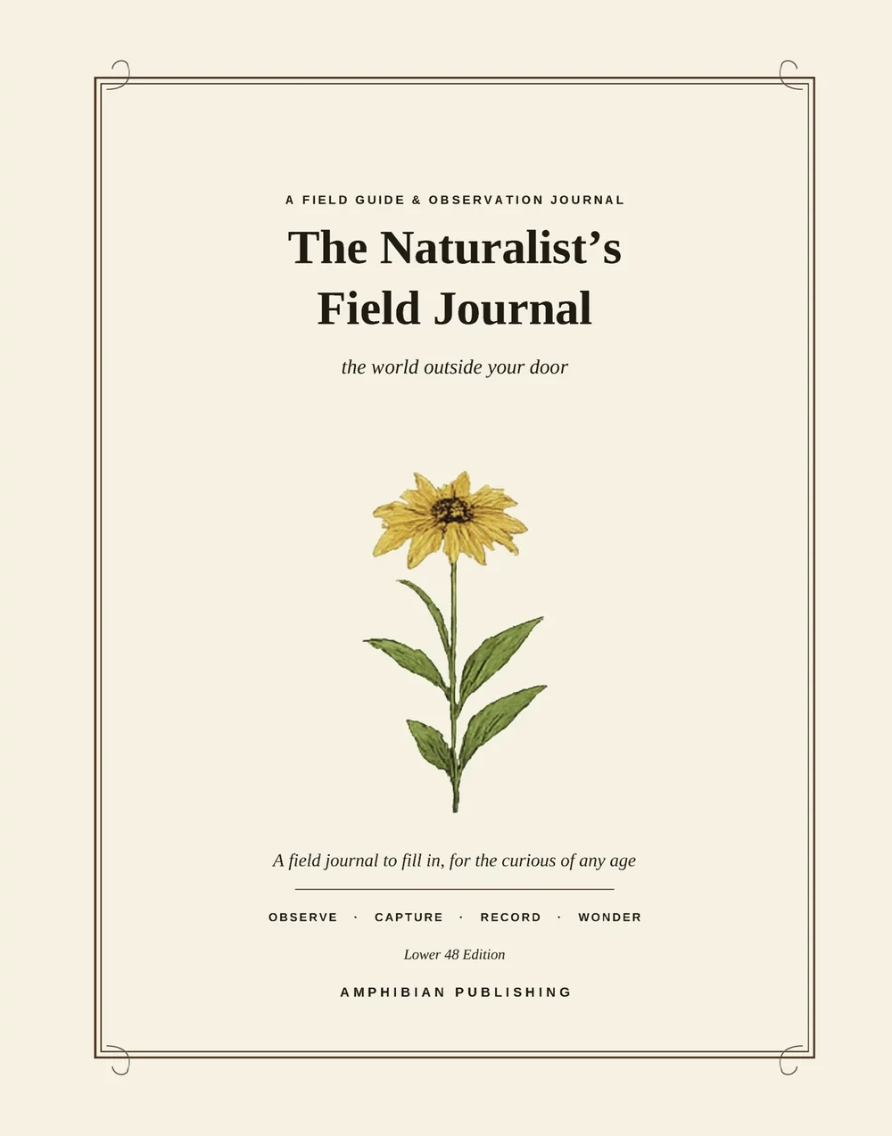 The Naturalist's Field Journal cover