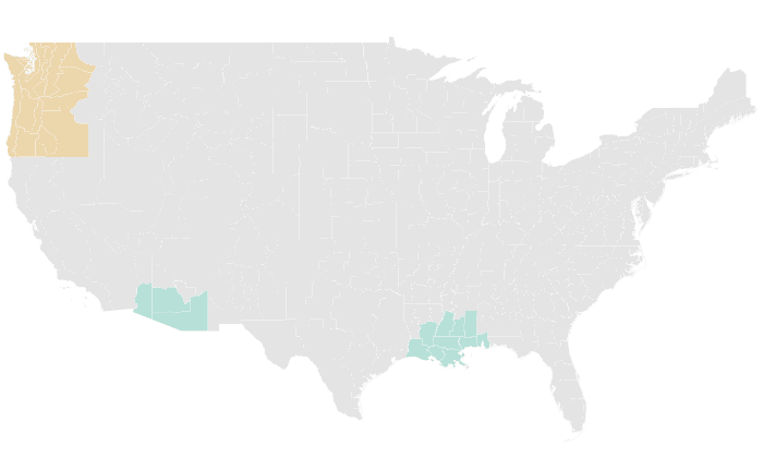 NOAA Climate Prediction Center precipitation outlook for SON 2012, redrawn by division