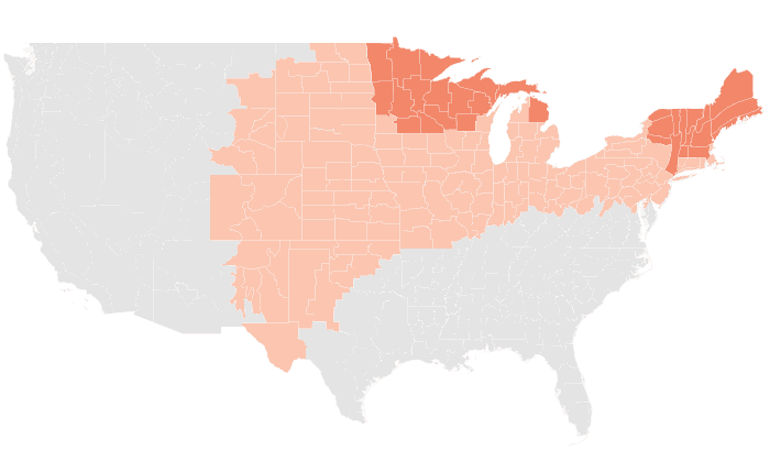 NOAA Climate Prediction Center temperature outlook for SON 2012, redrawn by division