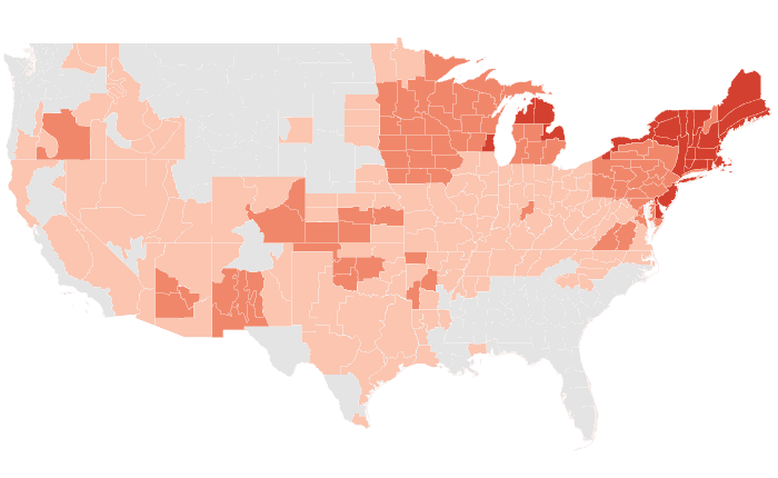 Temperature outlook map for SON 2012