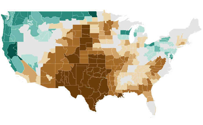 Observed precipitation departure from normal for OND 2012