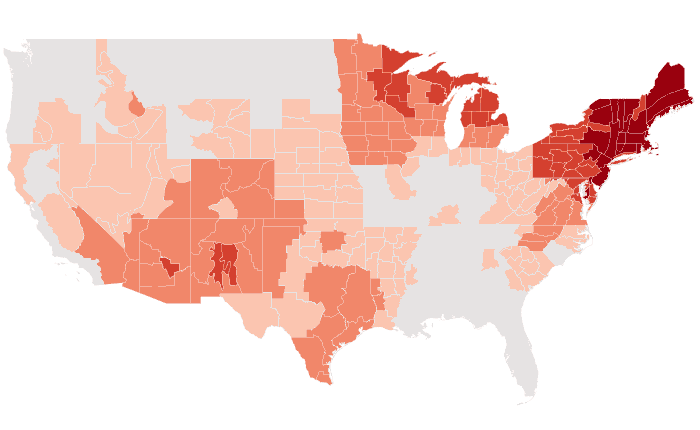 Temperature outlook map for SON 2013