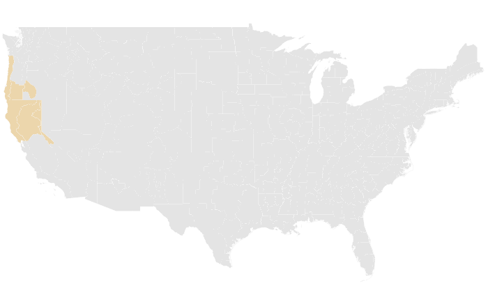 NOAA Climate Prediction Center precipitation outlook for AMJ 2014, redrawn by division
