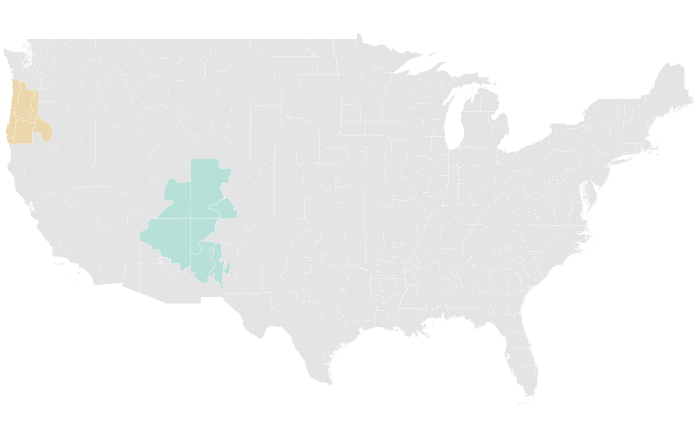 NOAA Climate Prediction Center precipitation outlook for MJJ 2014, redrawn by division