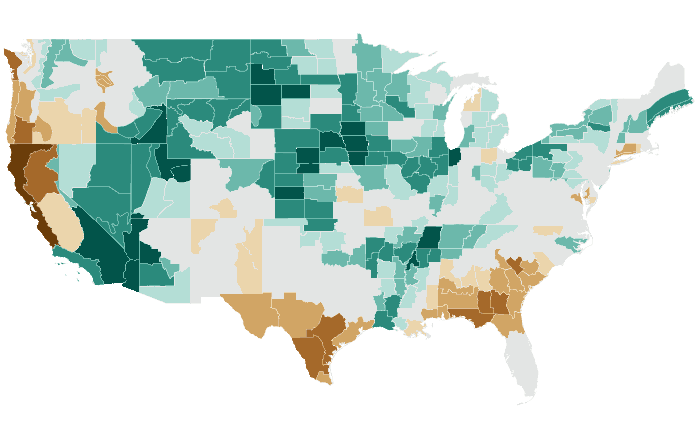 Observed precipitation departure from normal for JJA 2014