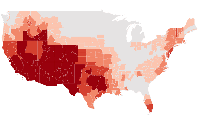 Temperature outlook map for JJA 2014