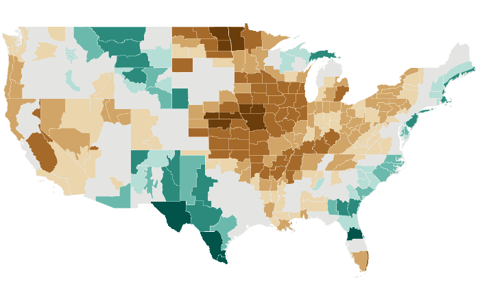 Observed precipitation departure from normal for NDJ 2014-15