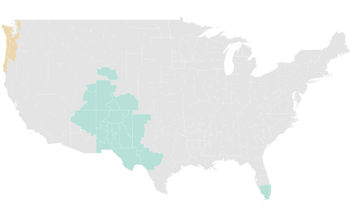 NOAA Climate Prediction Center precipitation outlook for MAM 2015, redrawn by division