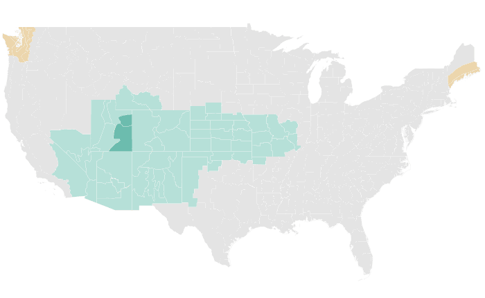 NOAA Climate Prediction Center precipitation outlook for ASO 2015, redrawn by division