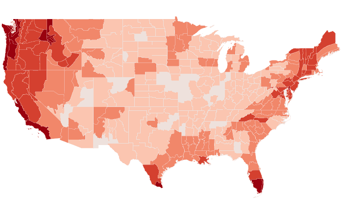 Temperature outlook map for ASO 2015