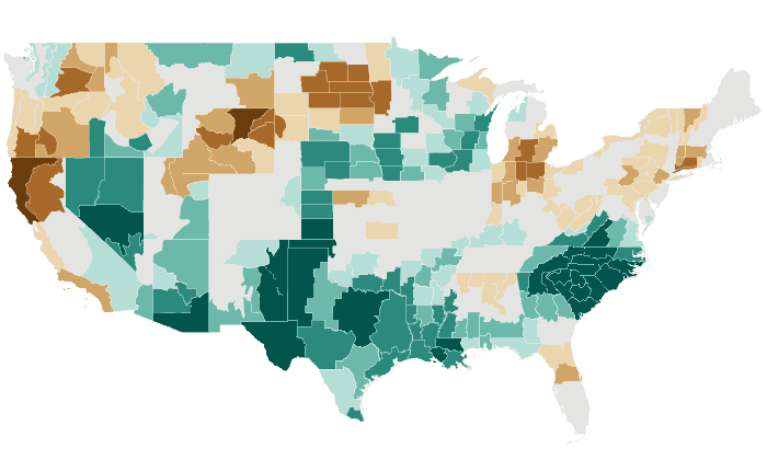 Observed precipitation departure from normal for SON 2015