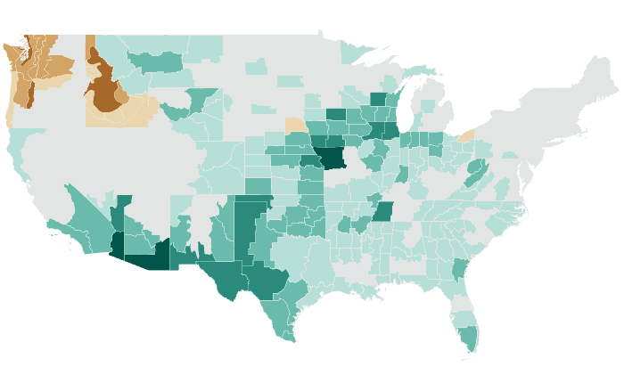 Precipitation outlook map for SON 2015