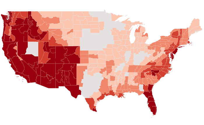 Temperature outlook map for JJA 2016