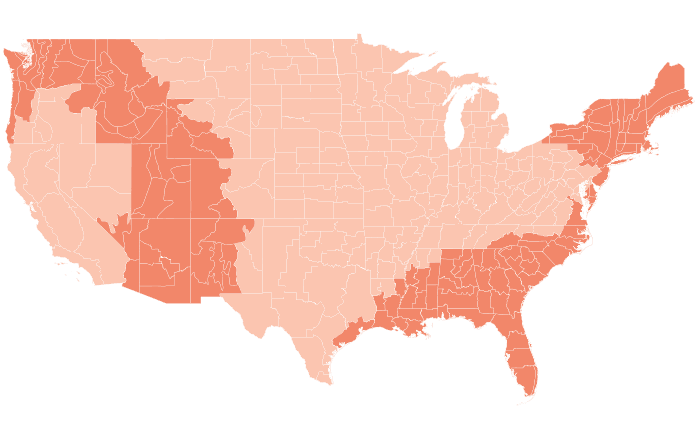 NOAA Climate Prediction Center temperature outlook for ASO 2016, redrawn by division