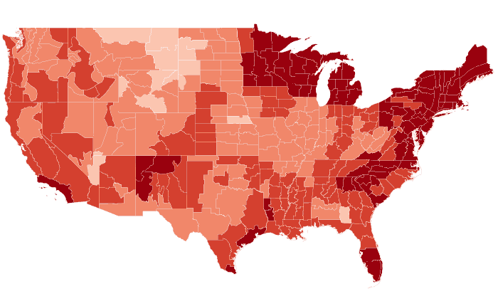 Temperature outlook map for ASO 2016