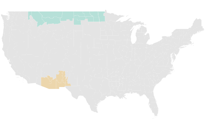 NOAA Climate Prediction Center precipitation outlook for MAM 2017, redrawn by division