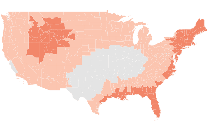 NOAA Climate Prediction Center temperature outlook for ASO 2017, redrawn by division