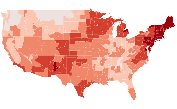 Temperature outlook map for SON 2017
