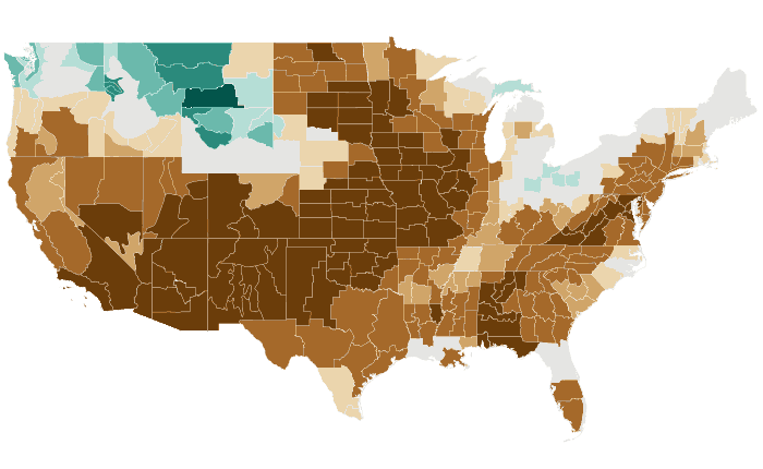 Observed precipitation departure from normal for NDJ 2017-18