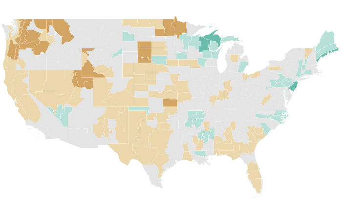Precipitation outlook map for MJJ 2018