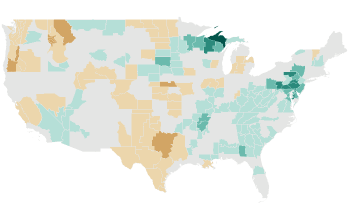 Precipitation outlook map for JJA 2018