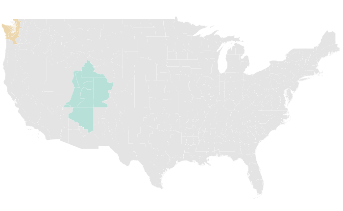 NOAA Climate Prediction Center precipitation outlook for ASO 2018, redrawn by division