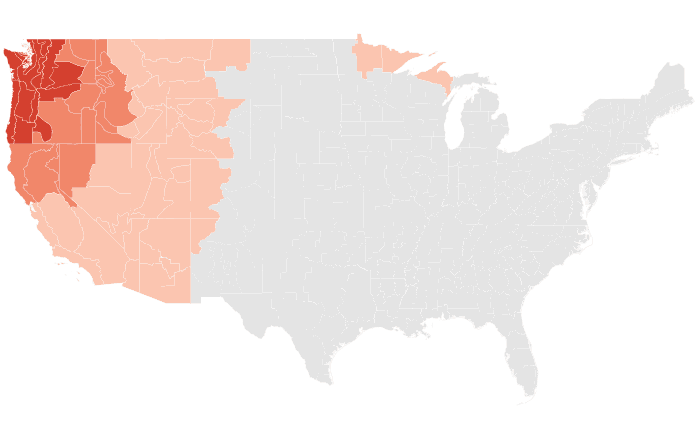 NOAA Climate Prediction Center temperature outlook for JFM 2019, redrawn by division