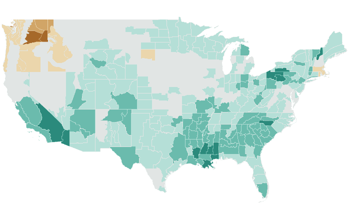 Precipitation outlook map for MAM 2019