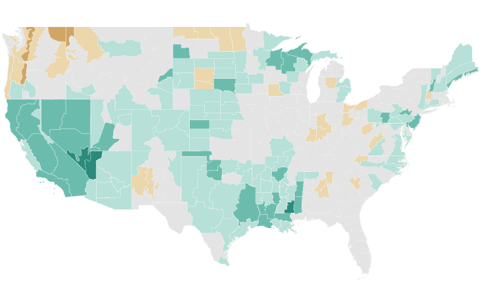 Precipitation outlook map for MJJ 2019