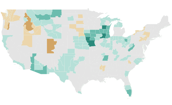 Precipitation outlook map for SON 2019