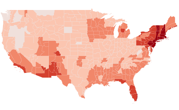 Temperature outlook map for OND 2019