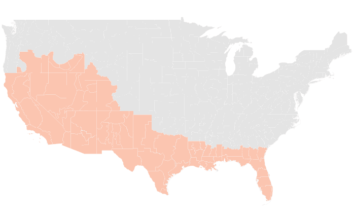 NOAA Climate Prediction Center temperature outlook for DJF 2019-20, redrawn by division