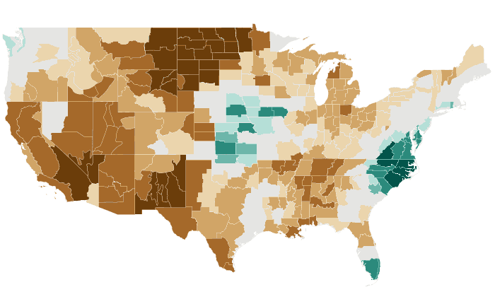 Observed precipitation departure from normal for NDJ 2020-21