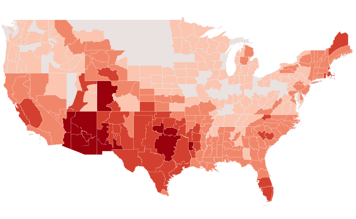 Temperature outlook map for NDJ 2020-21