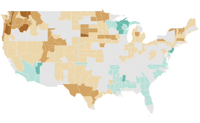 Precipitation outlook map for MJJ 2021