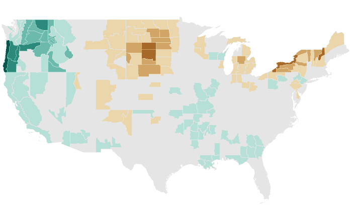Precipitation outlook map for JAS 2021