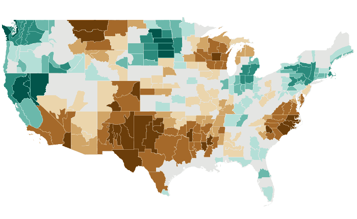 Observed precipitation departure from normal for SON 2021