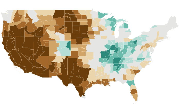 Observed precipitation departure from normal for JFM 2022