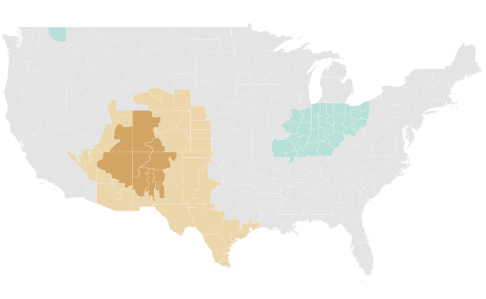 NOAA Climate Prediction Center precipitation outlook for MAM 2022, redrawn by division