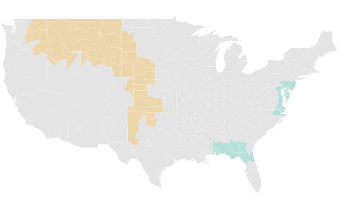 NOAA Climate Prediction Center precipitation outlook for JJA 2022, redrawn by division