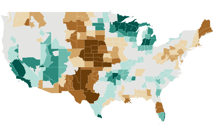 Observed precipitation departure from normal for FMA 2023