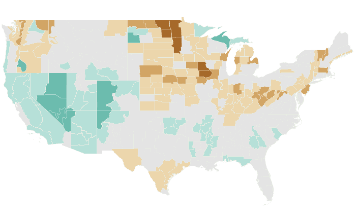 Precipitation outlook map for MJJ 2023