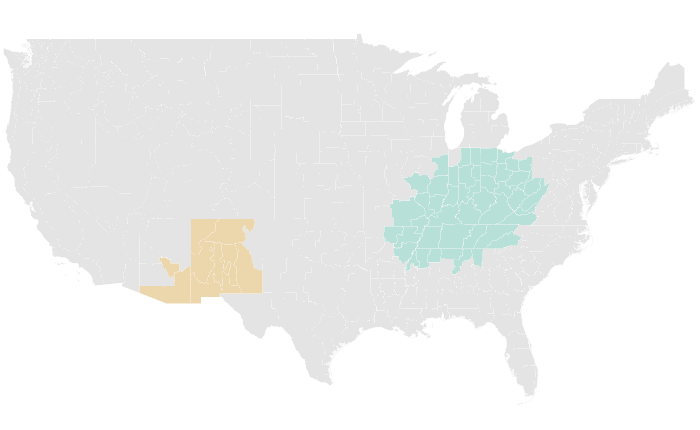 NOAA Climate Prediction Center precipitation outlook for JJA 2023, redrawn by division