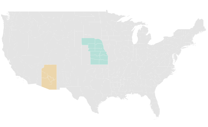 NOAA Climate Prediction Center precipitation outlook for JAS 2023, redrawn by division