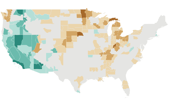 Precipitation outlook map for ASO 2023