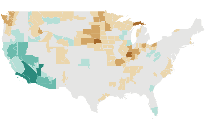 Precipitation outlook map for SON 2023