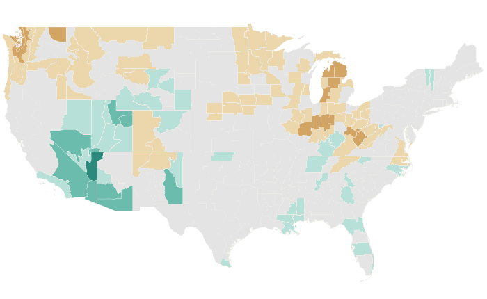 Precipitation outlook map for OND 2023