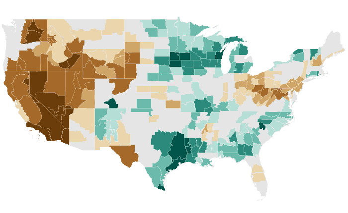 Observed precipitation departure from normal for MJJ 2024