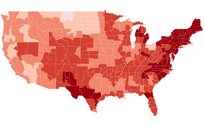 Temperature outlook map for ASO 2024